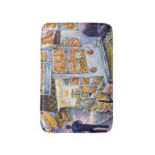 Außergewöhnliche künstlerische Arbeit Badematte (Vorderseite Vertikal)