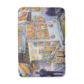 Außergewöhnliche künstlerische Arbeit Badematte (Vorderseite Vertikal)