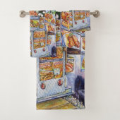 Außergewöhnliche künstlerische Arbeit Badhandtuch Set (Insitu)