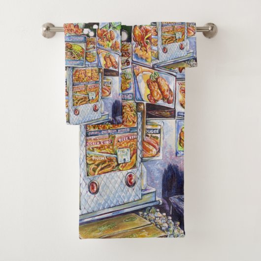 Außergewöhnliche künstlerische Arbeit Badhandtuch Set (Insitu)