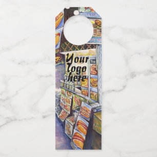 Außergewöhnliche künstlerische Arbeit Flaschenanhänger