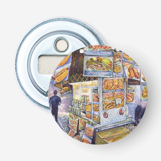 Außergewöhnliche künstlerische Arbeit Flaschenöffner (Vorderseite)