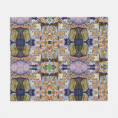 Außergewöhnliche künstlerische Arbeit Fleecedecke (Vorderseite (Horizontal))