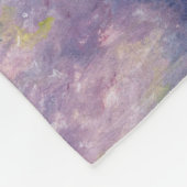 Außergewöhnliche künstlerische Arbeit Fleecedecke (Ecke)