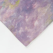 Außergewöhnliche künstlerische Arbeit Fleecedecke (Ecke)