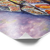 Außergewöhnliche künstlerische Arbeit Fotodruck (Ecke)