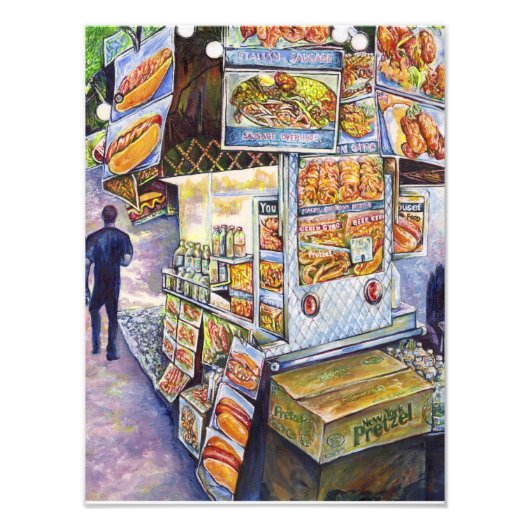 Außergewöhnliche künstlerische Arbeit Fotodruck (Vorne)