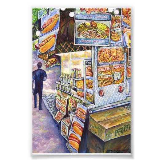 Außergewöhnliche künstlerische Arbeit Fotodruck (Vorne)