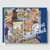 Außergewöhnliche künstlerische Arbeit Gästebuch (Vorderseite)