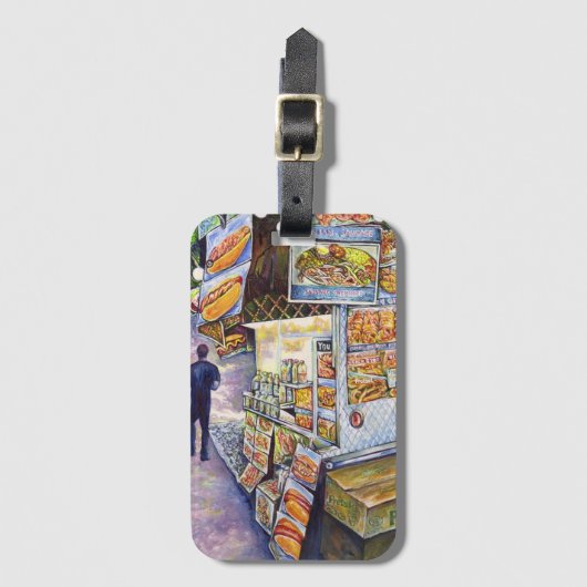 Außergewöhnliche künstlerische Arbeit Gepäckanhänger (Vorderseite Vertikal)