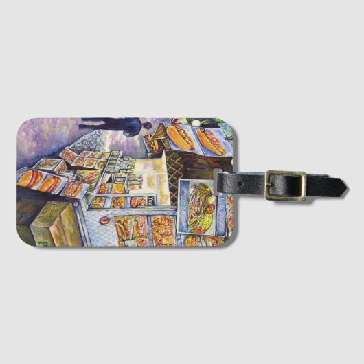 Außergewöhnliche künstlerische Arbeit Gepäckanhänger (Vorderseite (Horizontal))