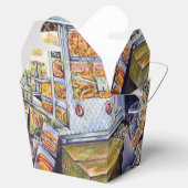 Außergewöhnliche künstlerische Arbeit Geschenkschachtel (Geöffnet)