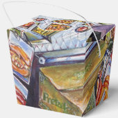 Außergewöhnliche künstlerische Arbeit Geschenkschachtel (Rückseite)