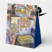 Außergewöhnliche künstlerische Arbeit Geschenkschachtel (Rückseite)