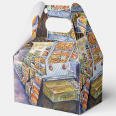 Außergewöhnliche künstlerische Arbeit Geschenkschachtel (Vorderseite)