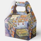 Außergewöhnliche künstlerische Arbeit Geschenkschachtel (Rückseite)