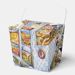 Außergewöhnliche künstlerische Arbeit Geschenkschachtel