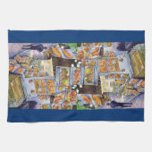 Außergewöhnliche künstlerische Arbeit Geschirrtuch (Horizontal)