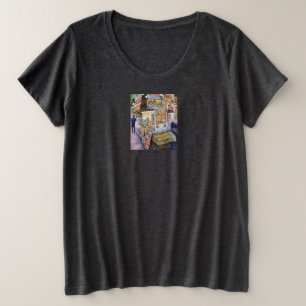 Außergewöhnliche künstlerische Arbeit Große Größe T-Shirt