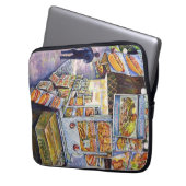 Außergewöhnliche künstlerische Arbeit Laptopschutzhülle (Vorderseite Links)