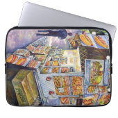 Außergewöhnliche künstlerische Arbeit Laptopschutzhülle (Vorderseite)