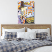 Außergewöhnliche künstlerische Arbeit Leinwanddruck (Insitu (Schlafzimmer))