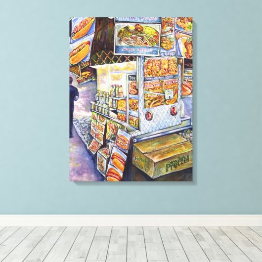 Außergewöhnliche künstlerische Arbeit Leinwanddruck (Insitu (Holzboden))