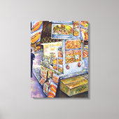 Außergewöhnliche künstlerische Arbeit Leinwanddruck (Vorderseite)