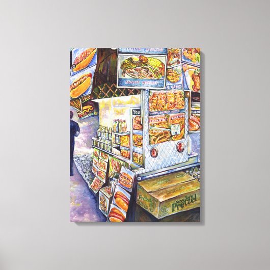 Außergewöhnliche künstlerische Arbeit Leinwanddruck (Vorderseite)