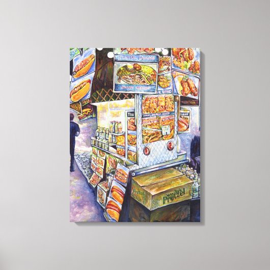 Außergewöhnliche künstlerische Arbeit Leinwanddruck (Vorderseite)