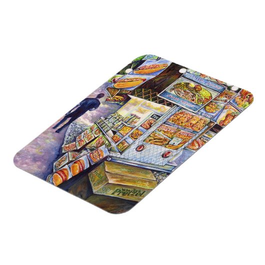 Außergewöhnliche künstlerische Arbeit Magnet (Linke Seite)