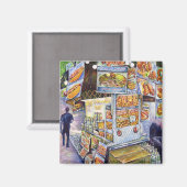 Außergewöhnliche künstlerische Arbeit Magnet (Vorderseite/Rückseite)