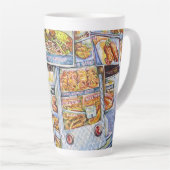 Außergewöhnliche künstlerische Arbeit Milchtasse (Rechte Ecke)