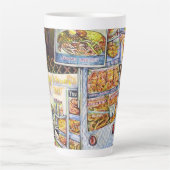 Außergewöhnliche künstlerische Arbeit Milchtasse (Vorderseite)