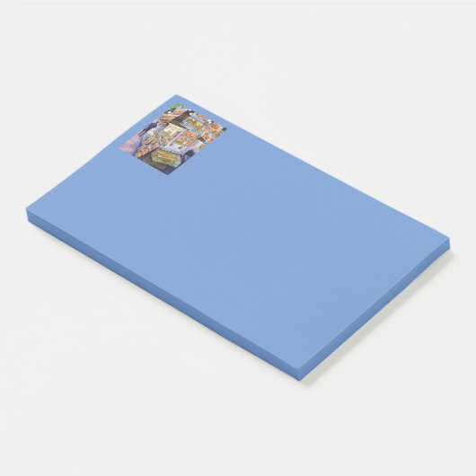 Außergewöhnliche künstlerische Arbeit Post-it Klebezettel (angewinkelt)