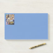 Außergewöhnliche künstlerische Arbeit Post-it Klebezettel (Auf Schreibtisch)