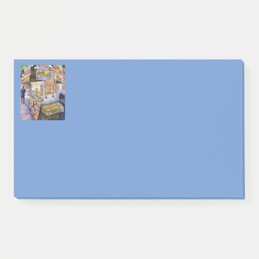 Außergewöhnliche künstlerische Arbeit Post-it Klebezettel (Vorderseite)