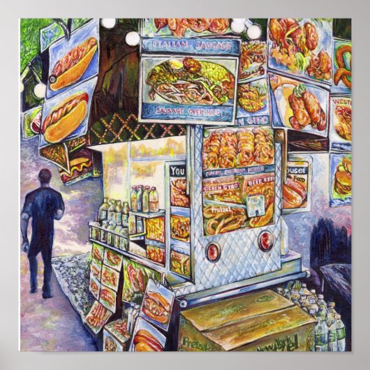 Außergewöhnliche künstlerische Arbeit Poster (Vorne)