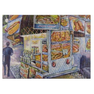 Außergewöhnliche künstlerische Arbeit Schneidebrett