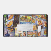 Außergewöhnliche künstlerische Arbeit Schreibtischunterlage (Tastatur & Maus)