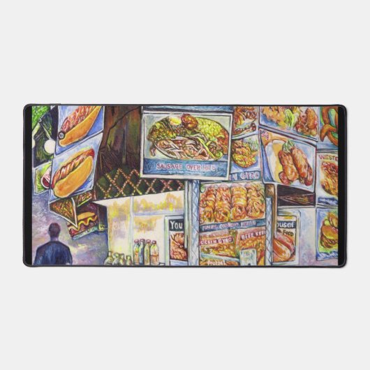 Außergewöhnliche künstlerische Arbeit Schreibtischunterlage (Vorderseite)