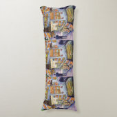 Außergewöhnliche künstlerische Arbeit Seitenschläferkissen (Vorderseite Vertikal)