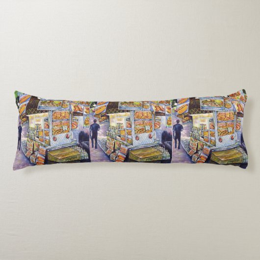 Außergewöhnliche künstlerische Arbeit Seitenschläferkissen (Vorderseite)