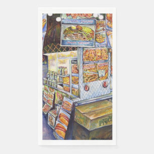 Außergewöhnliche künstlerische Arbeit Serviette