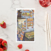 Außergewöhnliche künstlerische Arbeit Serviette (Beispiel)