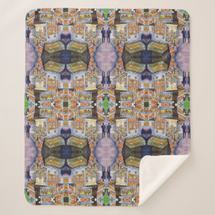 Außergewöhnliche künstlerische Arbeit Sherpadecke