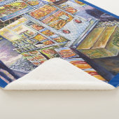 Außergewöhnliche künstlerische Arbeit Sherpadecke (3/4)