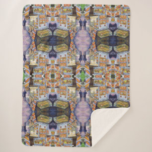 Außergewöhnliche künstlerische Arbeit Sherpadecke