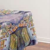 Außergewöhnliche künstlerische Arbeit Tischdecke (Beispiel)