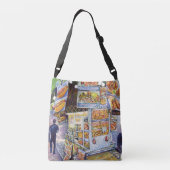 Außergewöhnliche künstlerische Arbeit Tragetaschen Mit Langen Trägern (Rückseite)